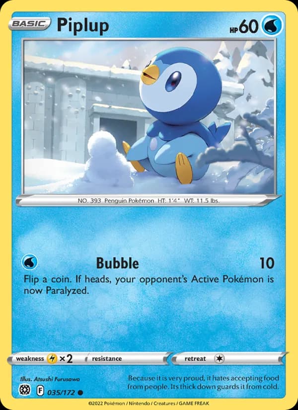 Piplup — изображение карты