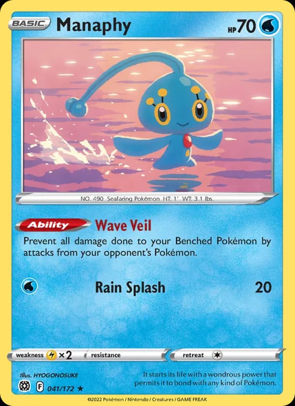 Manaphy — изображение карты
