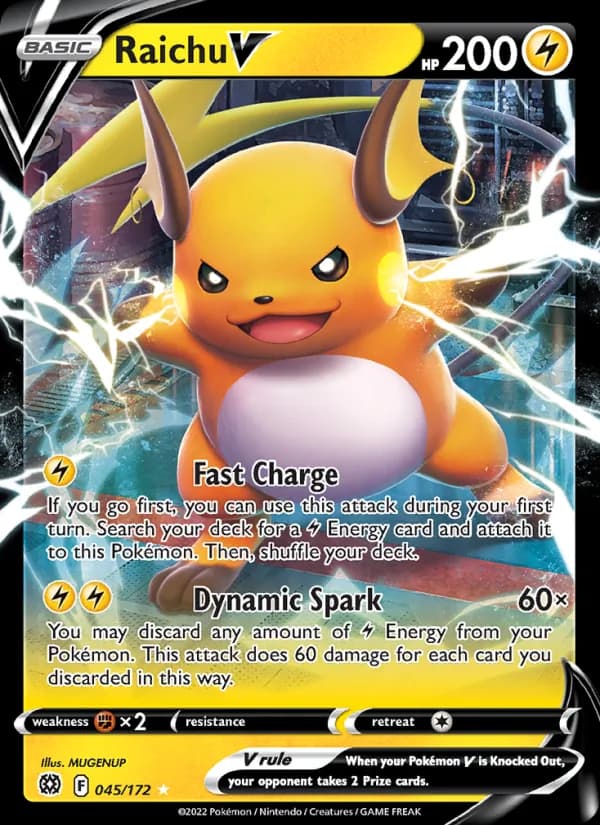 Raichu V — изображение карты
