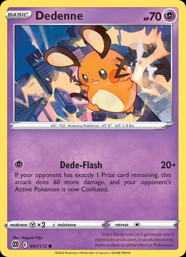 Dedenne — изображение карты
