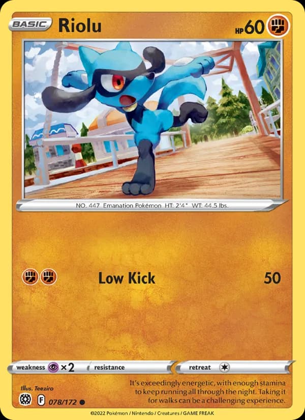 Riolu — изображение карты