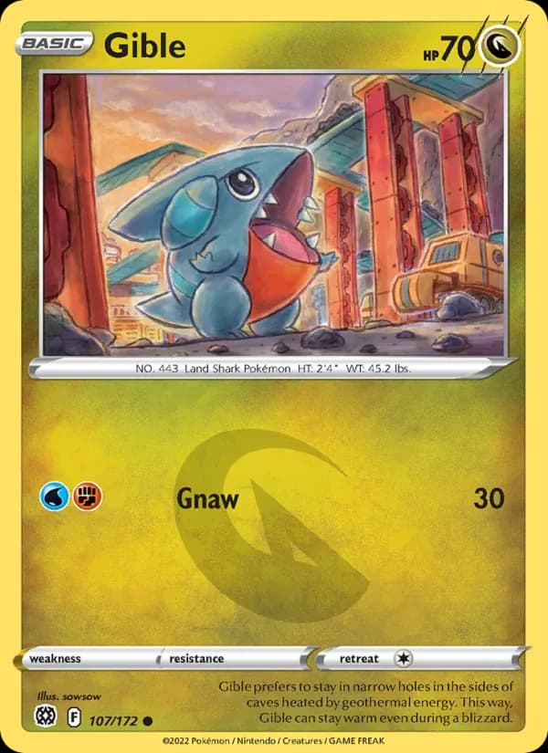 Gible — изображение карты
