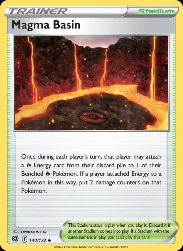 Magma Basin — изображение карты