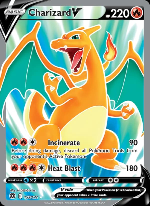 Charizard V — изображение карты