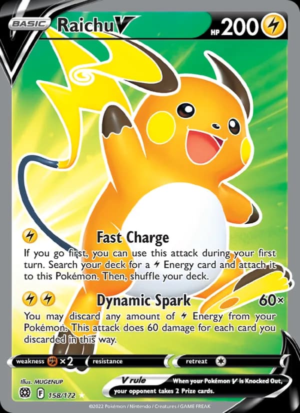 Raichu V — изображение карты