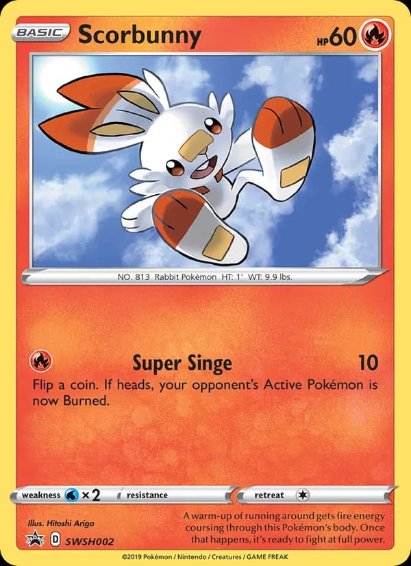 Scorbunny — изображение карты