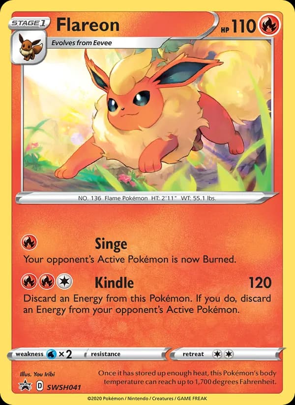 Flareon — изображение карты