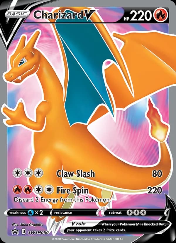 Charizard V — изображение карты