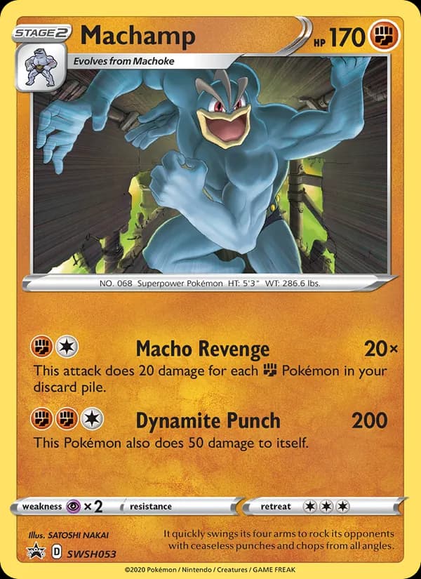Machamp — изображение карты