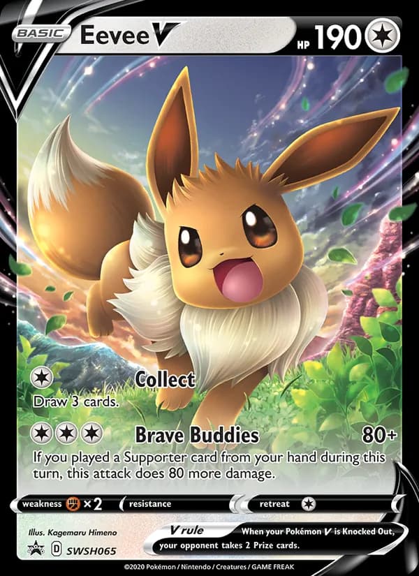 Eevee V — изображение карты