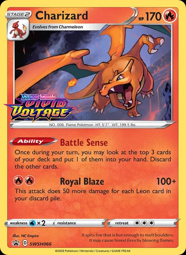 Charizard — изображение карты