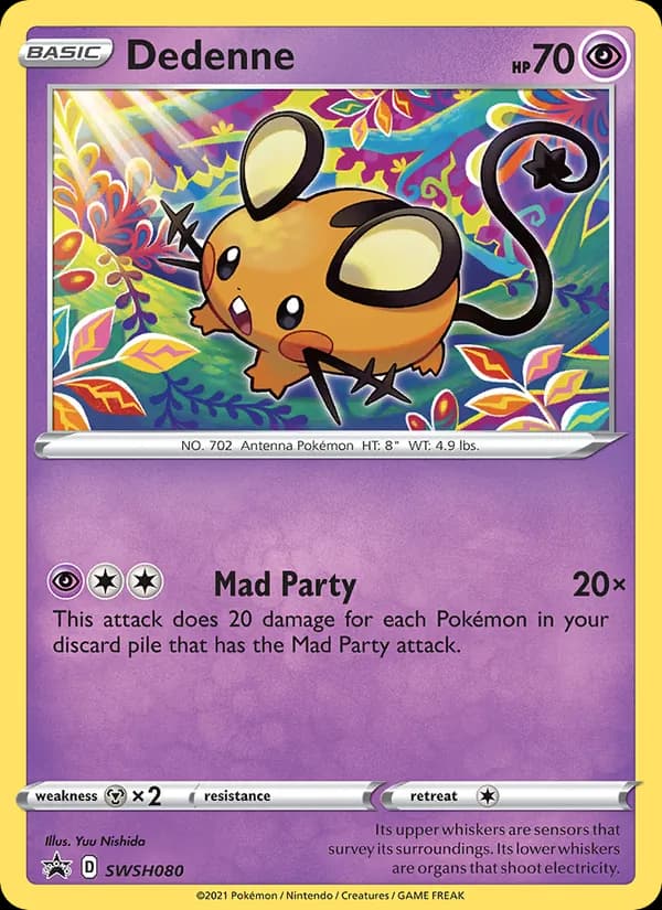 Dedenne — изображение карты