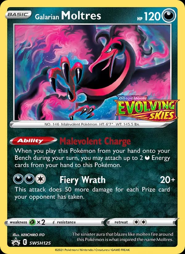 Galarian Moltres — изображение карты