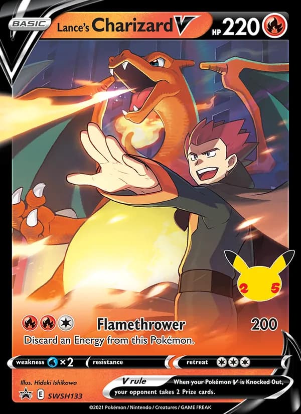 Lance's Charizard V — изображение карты