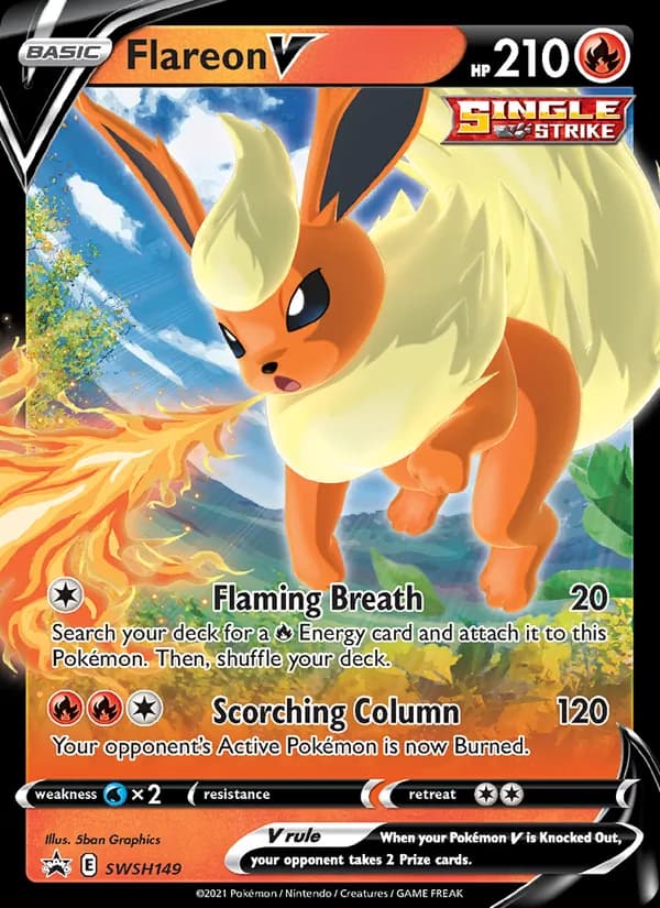 Flareon V — изображение карты