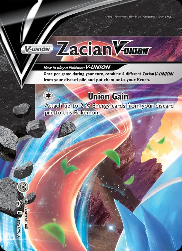 Zacian V-UNION — изображение карты