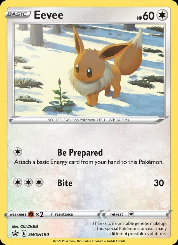 Eevee — изображение карты