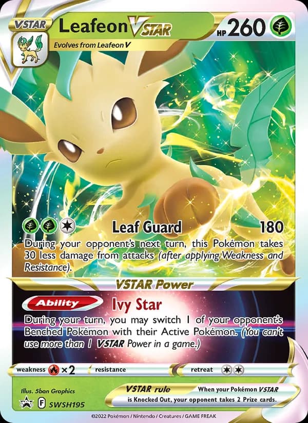 Leafeon VSTAR — изображение карты