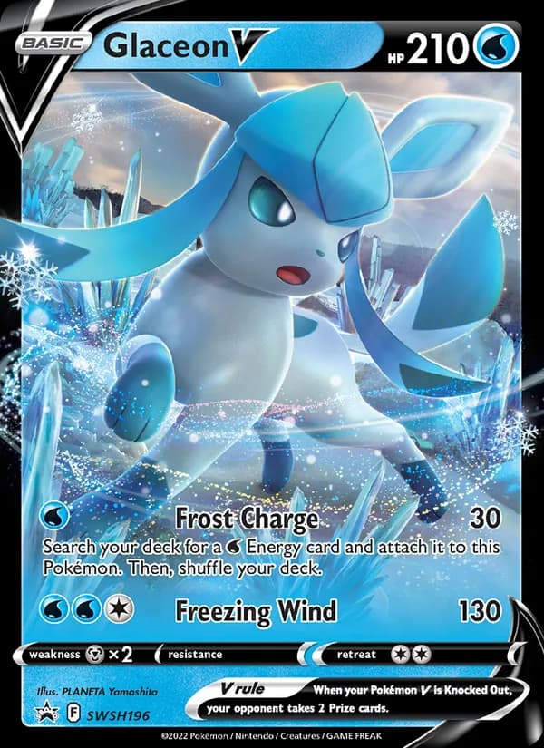 Glaceon V — изображение карты