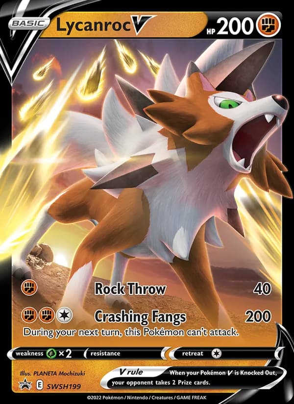 Lycanroc V — изображение карты