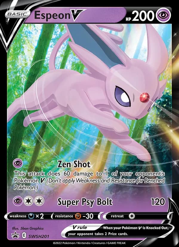 Espeon V — изображение карты