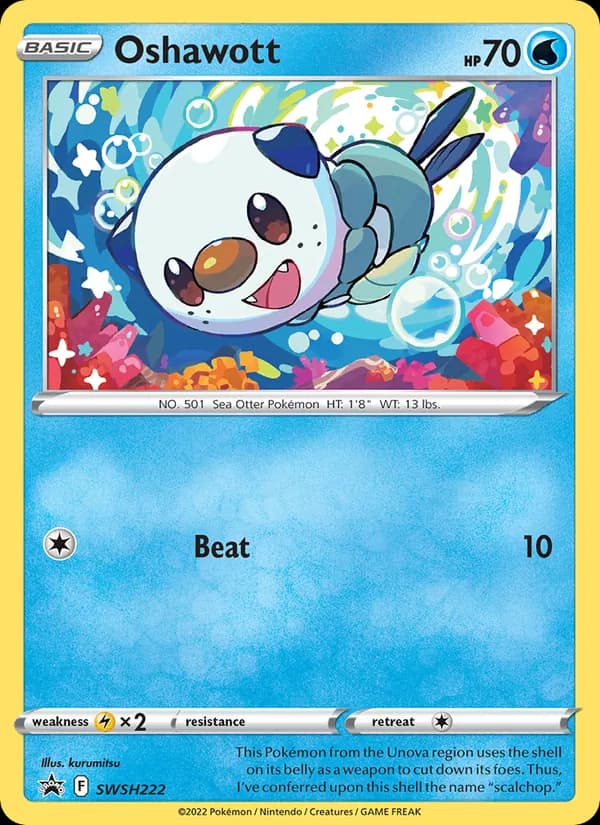 Oshawott — изображение карты