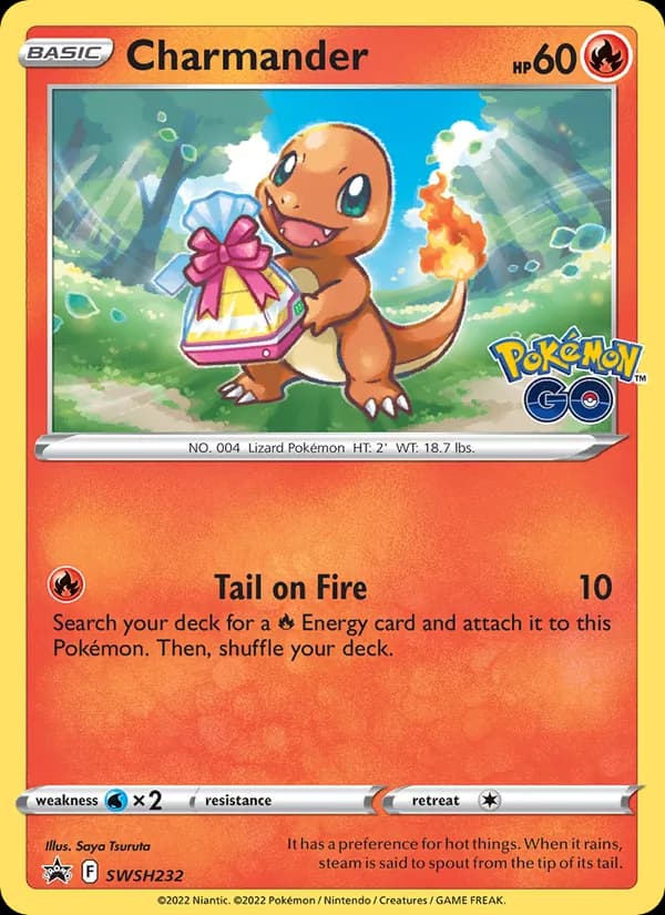 Charmander — изображение карты
