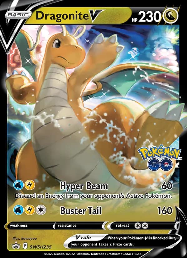 Dragonite V — изображение карты