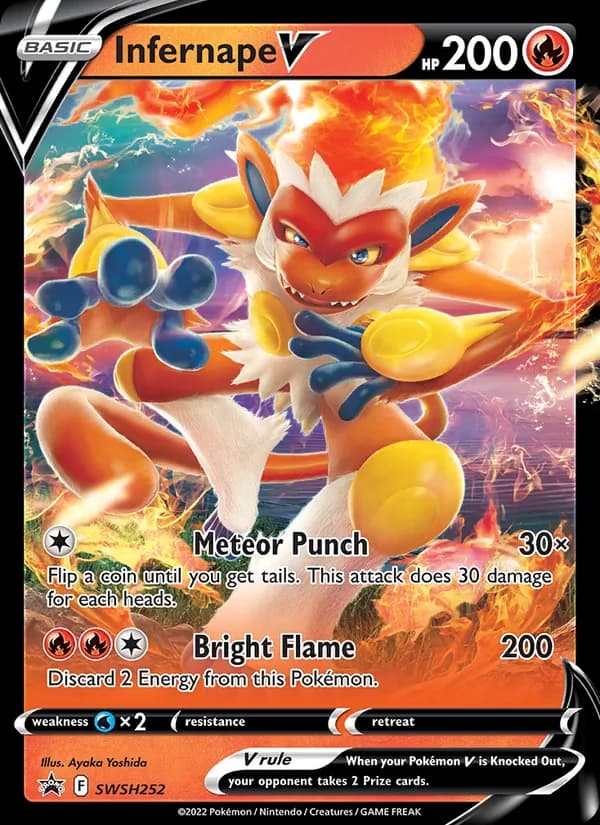 Infernape V — изображение карты