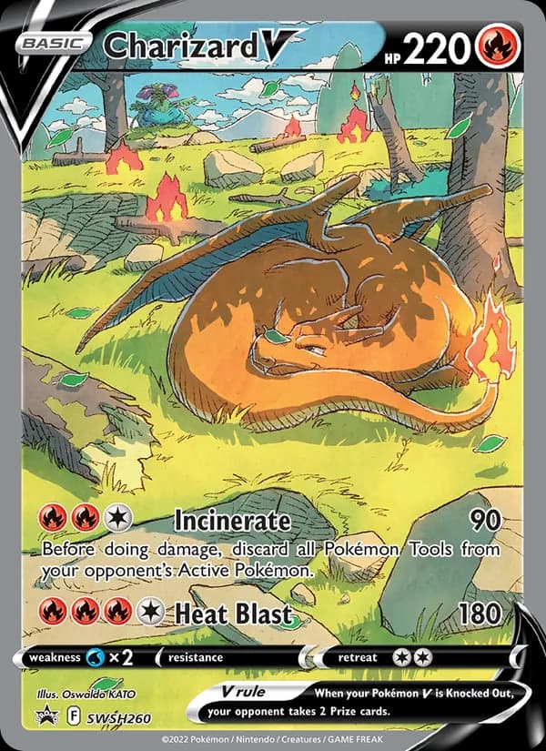 Charizard V — изображение карты