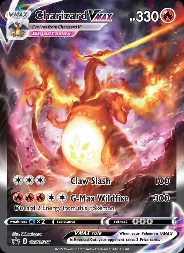Charizard VMAX — изображение карты