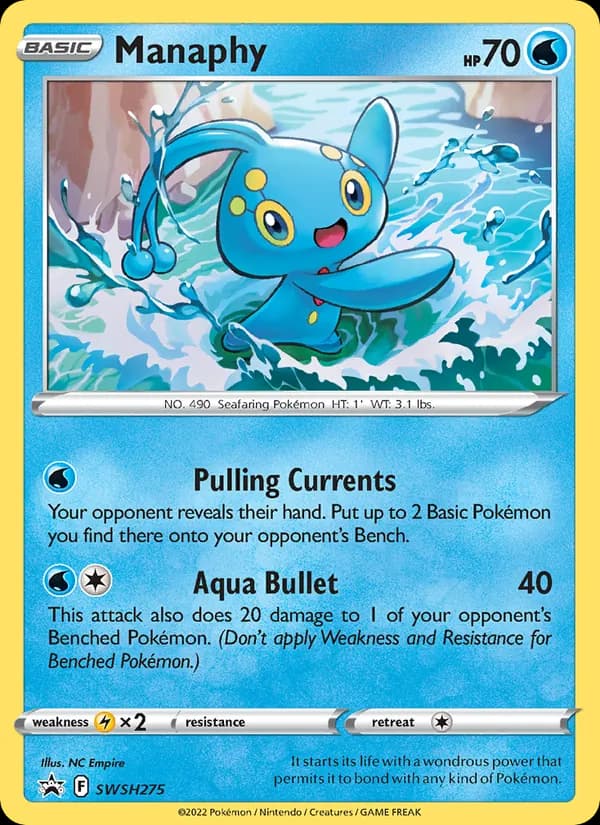 Manaphy — изображение карты