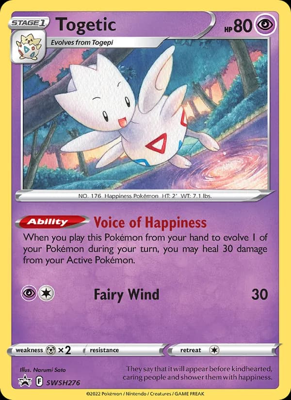 Togetic — изображение карты