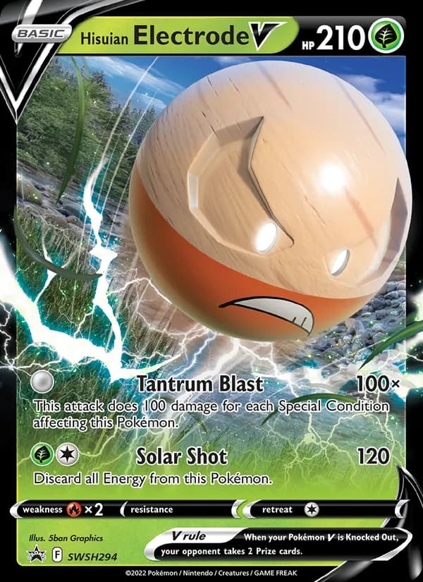 Hisuian Electrode V — изображение карты