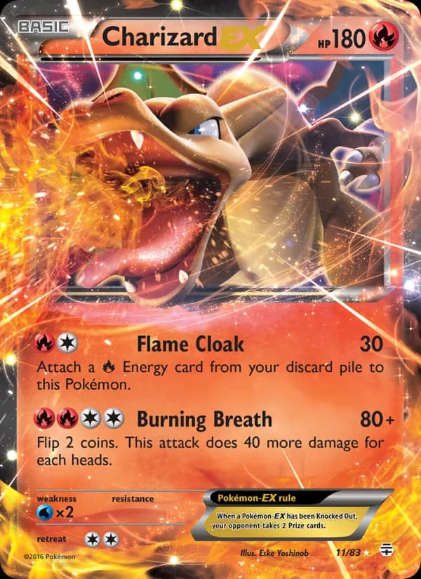 Charizard EX — изображение карты
