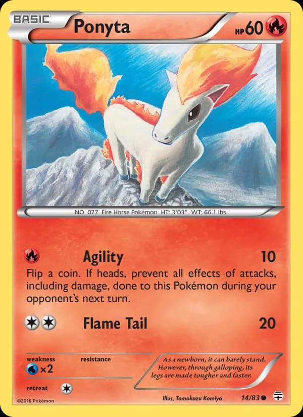 Ponyta — изображение карты