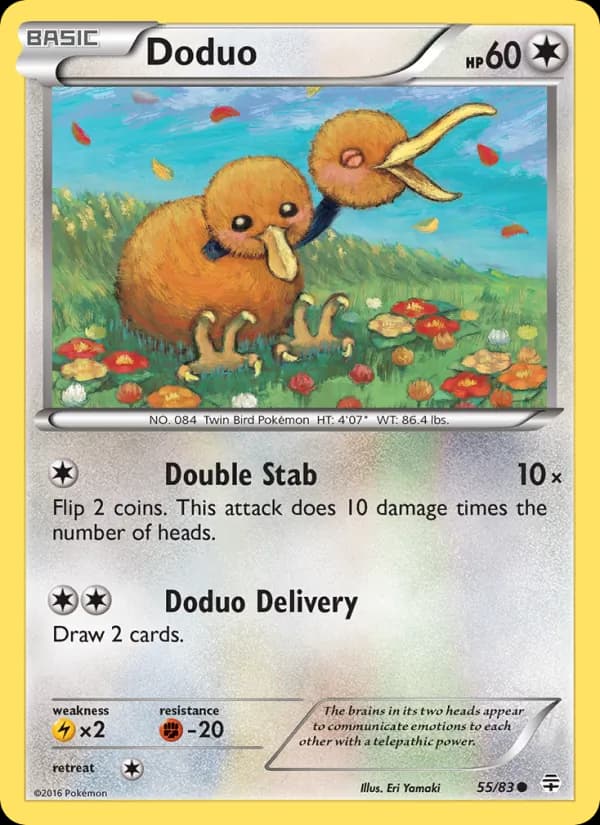 Doduo — изображение карты
