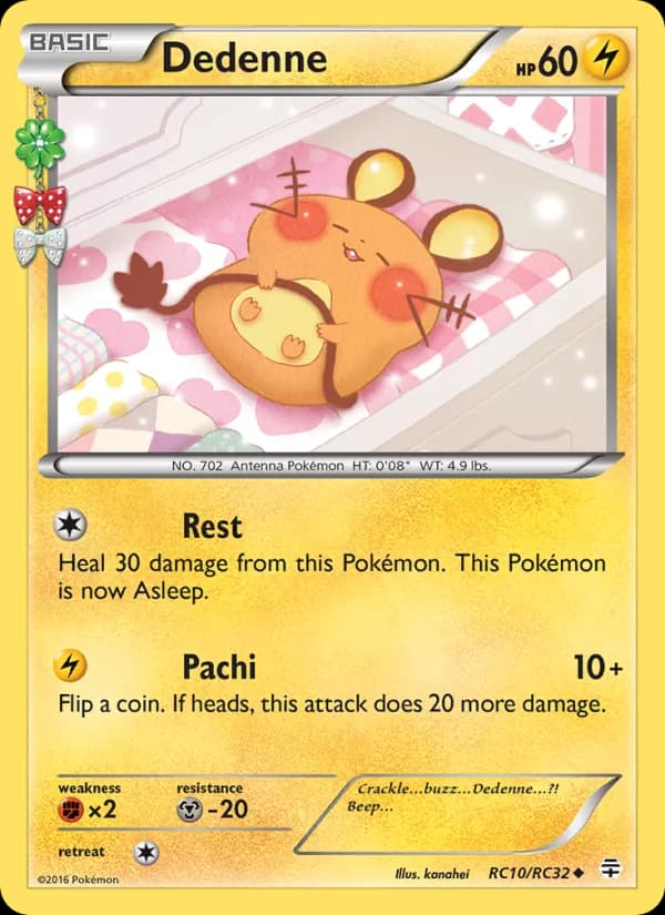 Dedenne — изображение карты