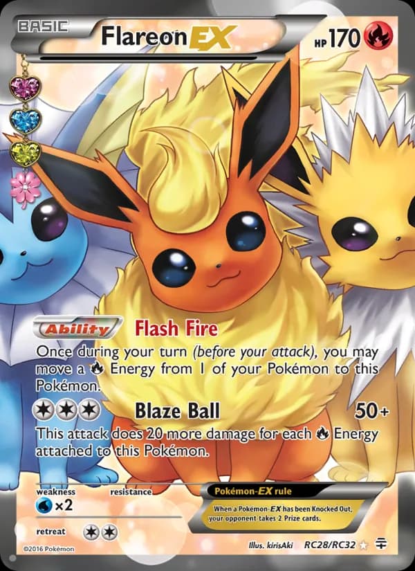 Flareon EX — изображение карты