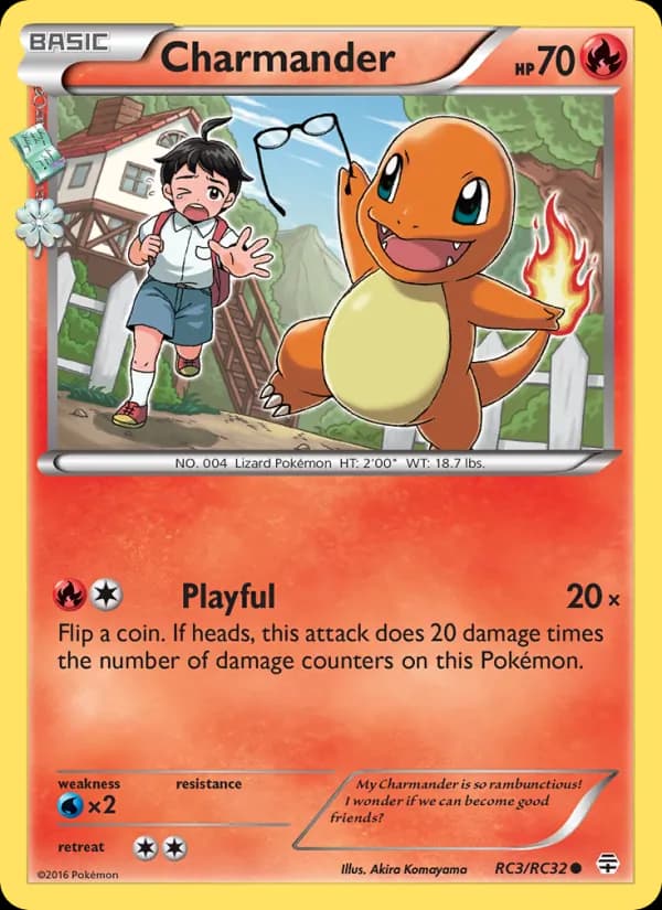 Charmander — изображение карты