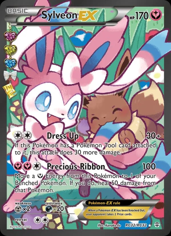 Sylveon EX — изображение карты