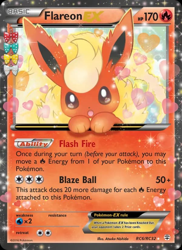 Flareon EX — изображение карты