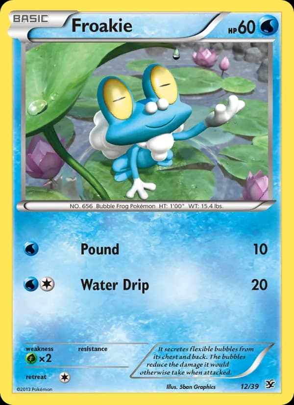 Froakie — изображение карты