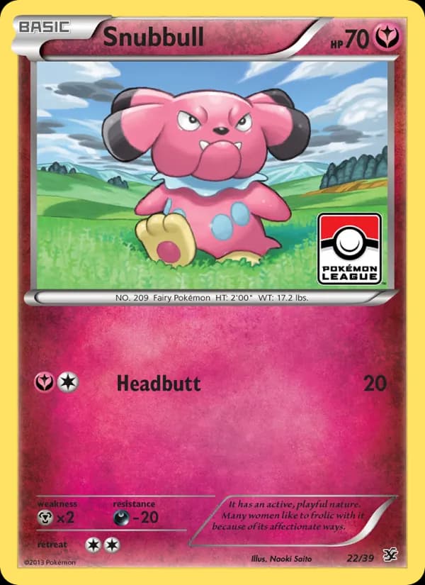 Snubbull — изображение карты