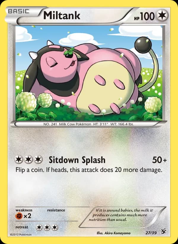 Miltank — изображение карты