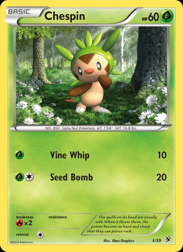 Chespin — изображение карты