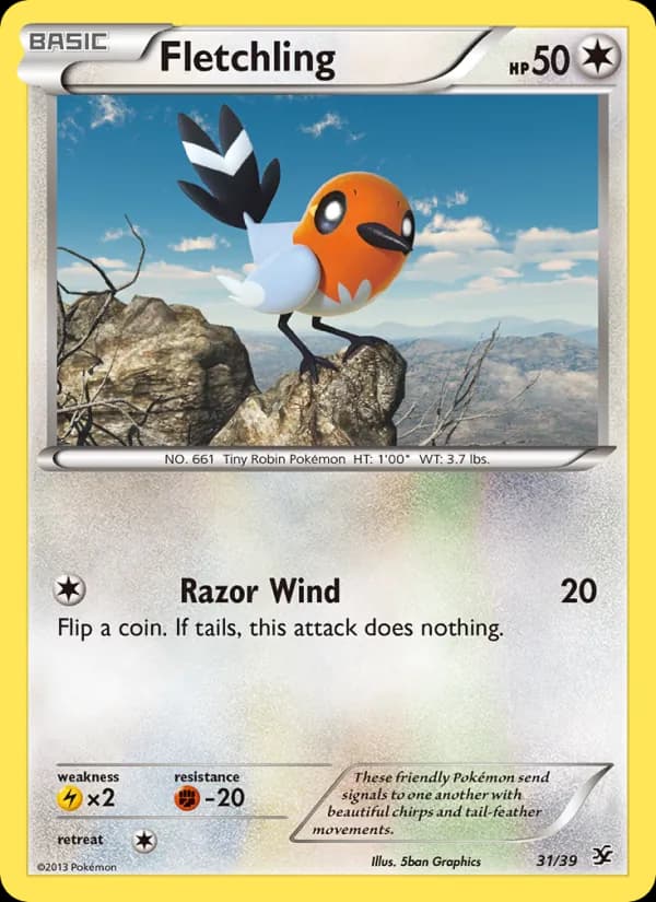 Fletchling — изображение карты