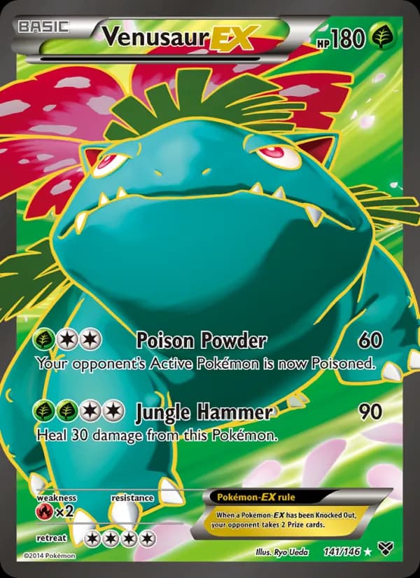Venusaur EX — изображение карты