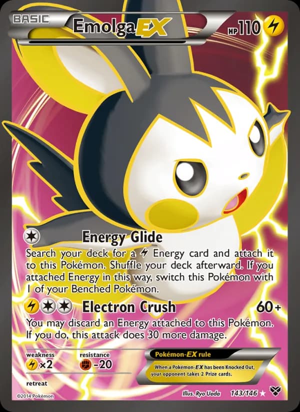 Emolga EX — изображение карты