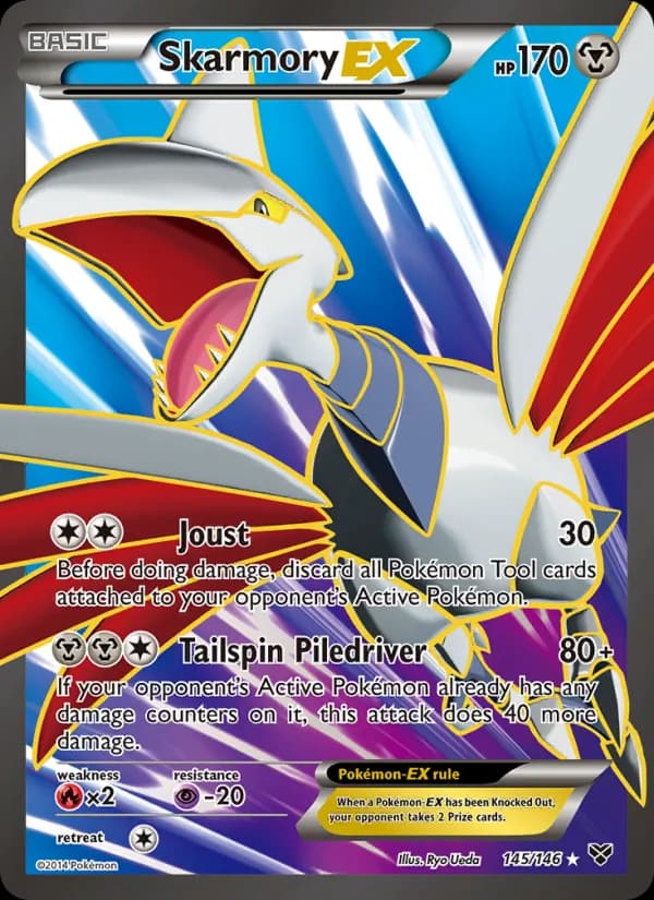 Skarmory EX — изображение карты